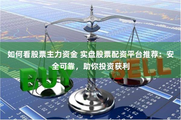 如何看股票主力资金 实盘股票配资平台推荐：安全可靠，助你投资获利